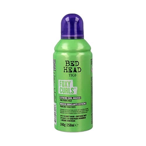 Image of Bed Head by TIGI - Foxy Curls Curly Hair Mousse - Strong Hold - Protects Against Frizz - 250 ml