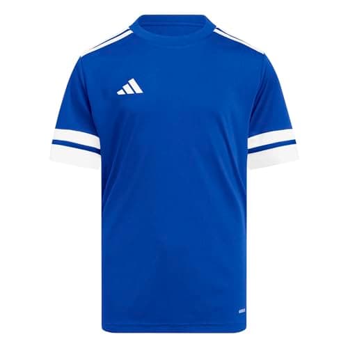 Image of adidas Unisex Kids SQUADRA25 Jersey Short Sleeve Kids, Royal Blue/White, 9-10 Years