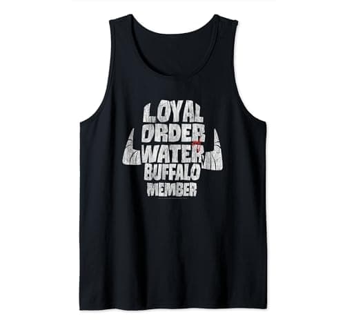 Image of The Flintstones Loyal Order Water Buffalo Member Tank Top