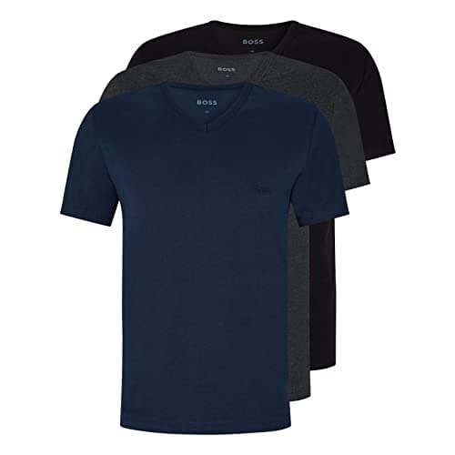 Image of BOSS Men's T-Shirt Vn 3P Co T-Shirt (Pack of 3), -497 black / anthracite / navy, XL