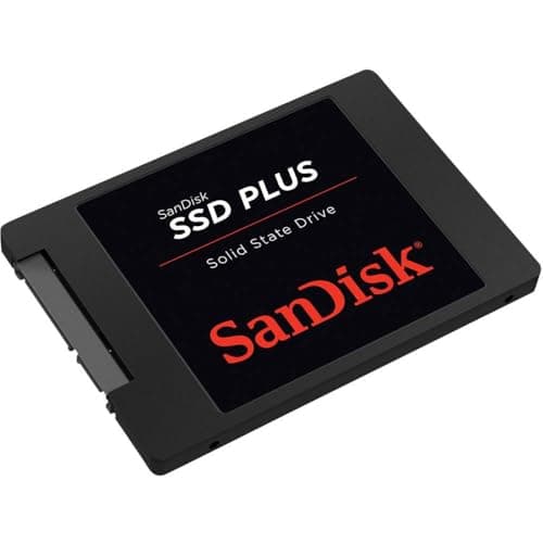 Image of SanDisk SSD PLUS 480 GB SATA III 2.5-Inch Internal Solid State Drive, SDSSDA-480G-G26 , Black