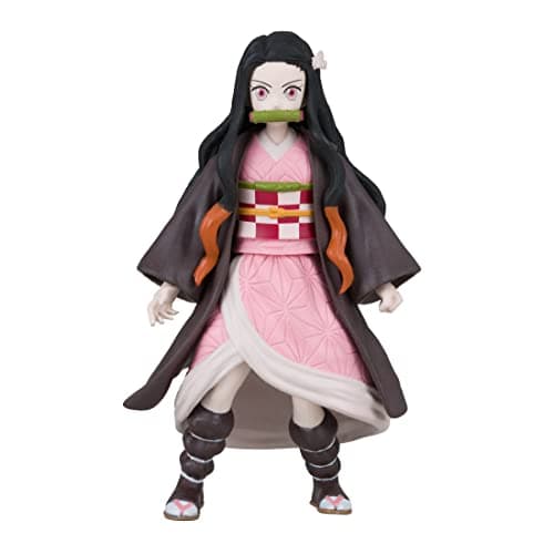 Image of McFarlane Toys, Demon Slayer 5-inch Nezuko Kamado Action Figure, Netflix Demon Slayer Anime Series Toy - Ages 6+