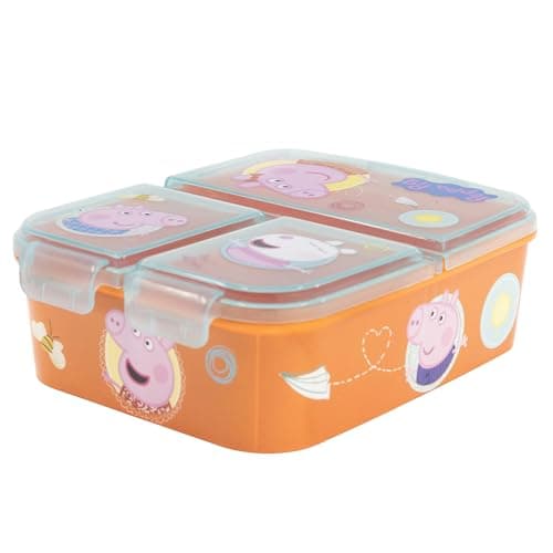 Image of STOR |Multi Compartment Sandwich Box Peppa Pig Core
