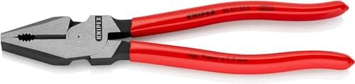 Image of KNIPEX High Leverage Combination Pliers with Plastic Coating 225 mm, 02 01 225