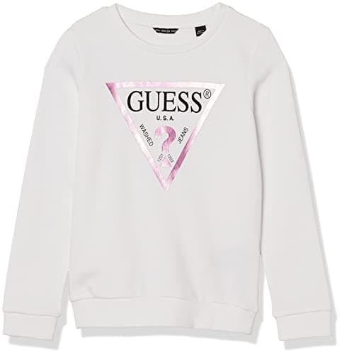 Image of GUESS Kids Logo Sweatshirt White 14 Years