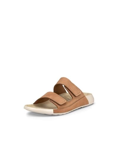 Image of ECCO Womens 2nd Cozmo 206823 Leather Cashmere Sandals 6 UK