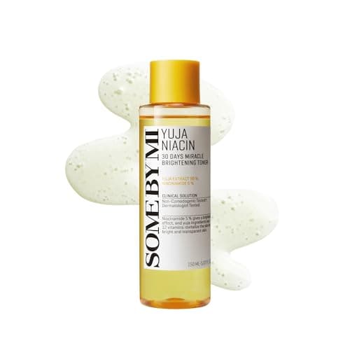 Image of SOME BY MI Yuja Niacin 30 Days Miracle Brightening Toner 150ml – Korean Skincare Face Toner with 12 Vitamins & Yuja Extract – Daily Brightening Toner for Dark Spots, Blemish-Prone Sensitive Skin