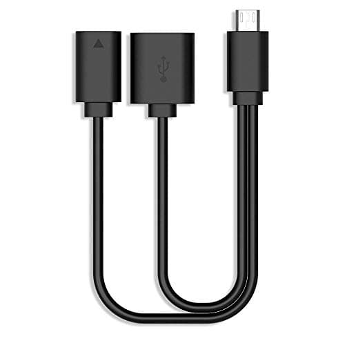 Image of Rii F1 Micro USB Host OTG Adapter Cable Micro USB to USB For Smart TV Compatible Keyboards Logitech Keyboards and Nintendo Switch SNES NES Classic