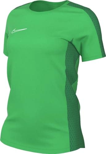 Image of NIKE DR1338-329 W NK DF ACD23 TOP SS T-Shirt Women's Green Spark/Lucky Green/White Size S