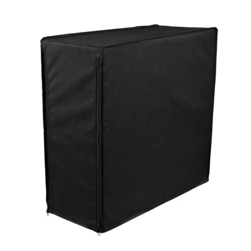 Image of ZONADAH PC Computer CPU Dust Cover Waterproof Mid-Tower Case Protector PC Host Dust Cover Full Case with Zipper Host Dustproof Cover All Around 50x21x46cm