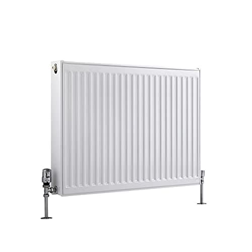 Image of Milano Compact White Type 22 Horizontal Double Panel Convector Radiator - 600mm x 900mm