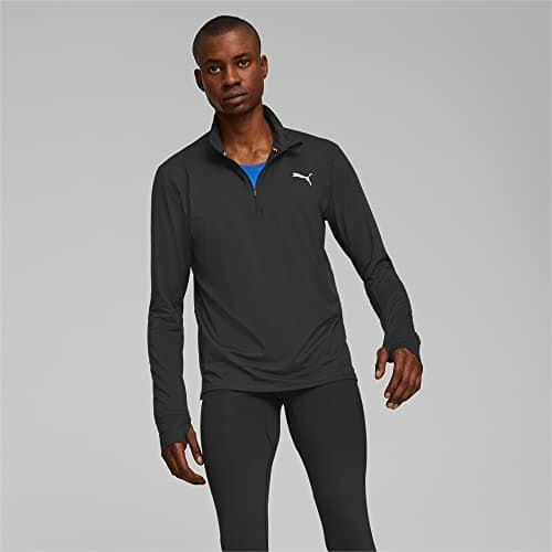 Image of PUMA Run Favorite 1/4 Zip M Puma Black