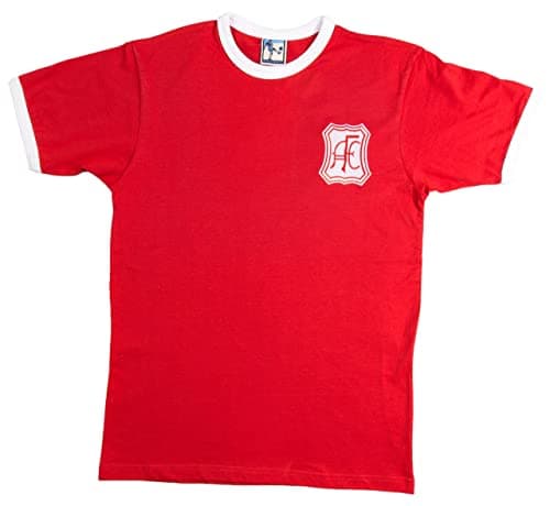 Image of Aberdeen 1965 Retro Football T Shirt Embroidered Logo (M)