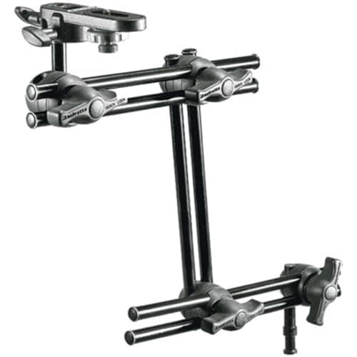 Image of Manfrotto 396B- 3 3 Section Double Articulated Arm with Camera Bracket