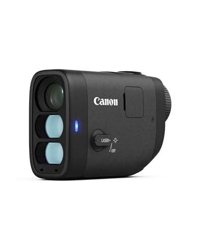 Image of Canon PowerShot Golf Rangefinder - 12x Digital Zoom, 700-800yd Range, Laser Measurements, Slope Elevation, Flag-Lock, Vibration Function, Digital Camera and Video Capabilities+Image Stabilized View