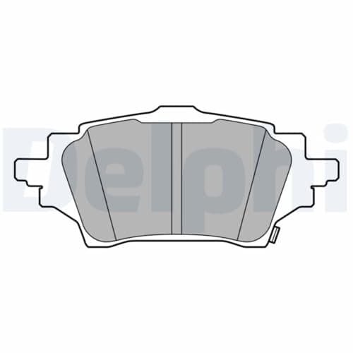 Image of Delphi LP3608 Disc Brake Pad Set
