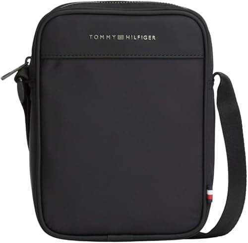 Image of Tommy Hilfiger Men's Th Repreve Mini Reporter AM0AM14150 Crossover, BLACK (Black), One Size