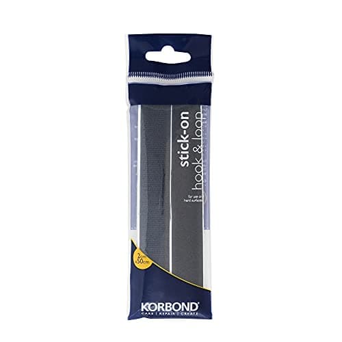 Image of Korbond Hook & Loop Stick & Stick Black 50cm - 110116