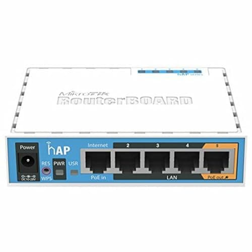 Image of Mikrotik hAP - WLAN access points (6 - 30, USB Type-A, White, QCA9531-BL3A-R)
