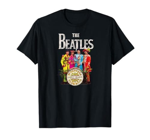Image of The Beatles Sgt. Pepper Drum T-Shirt