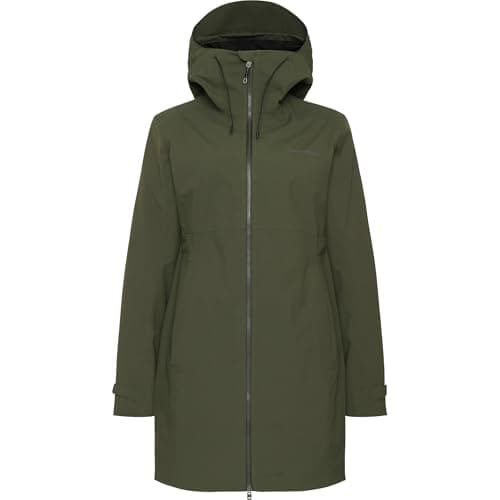 Image of Didriksons Women's Bea Parka 6 Jacket, Deep Green, 44