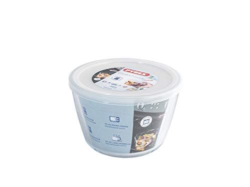 Image of Pyrex Round Shape with lid, 1,6 Liter, Transparent, 155P001