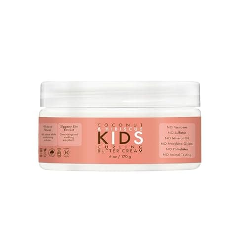 Image of SheaMoisture Kids Coconut & Hibiscus Curling Butter Creme 6 Ounce
