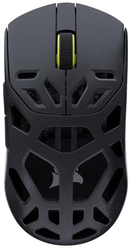 Image of Corsair SABRE v2 PRO Wireless MG FPS Gaming Mouse – 33,000 DPI MARKSMAN S Sensor, 8,000Hz Hyper-Polling, Durable Magnesium, Lightweight, Up to 120hr Battery – Black