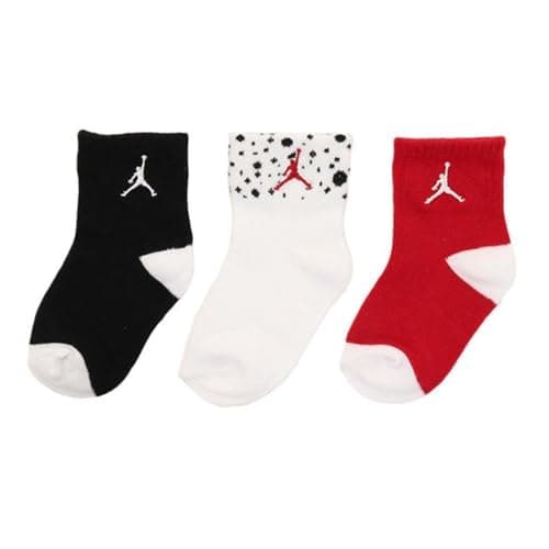 Image of Nike Air Jordan Baby Boy's Grippy Socks 3 Pair Pack (3C-7C)