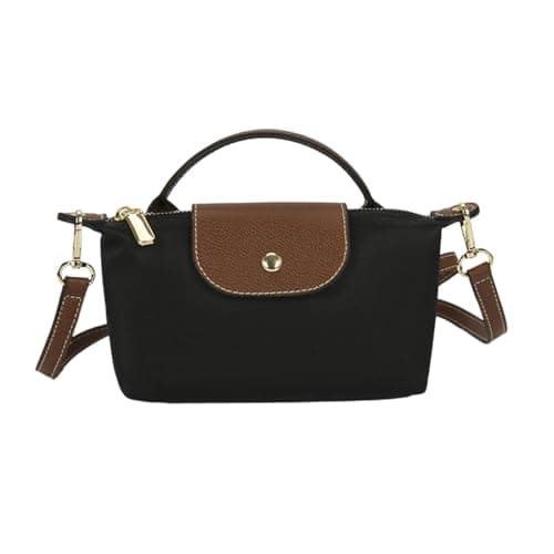 Image of 1 Piece Black Crossbody Bag, Mini Shoulder Bag, Fashionable Simple Crossbody Bag, Women'S Handbag.