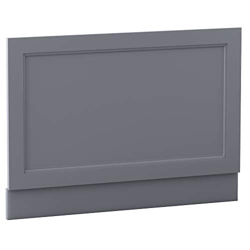 Image of NRG Traditional Bathroom 800mm Bath MDF End Panel - Matte Grey