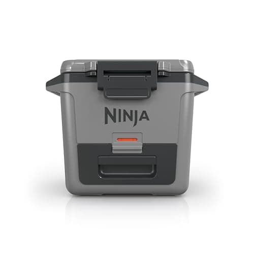 Image of Ninja FB131GY FrostVault 30qt Dry Zone Cooler, Built-in Refrigerator Temperature Storage Drawer, Premium Heavy Duty Insulated Cooler, Keeps Ice For