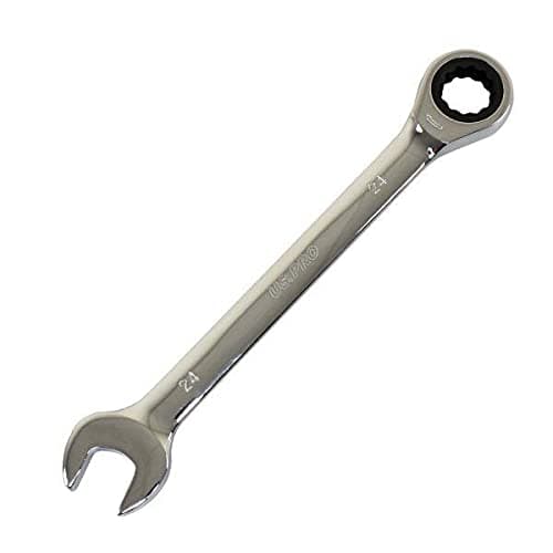 Image of US PRO Tools 24mm Ratchet Spanner Wrench 72 Teeth Open & Ring End Wrench 3585