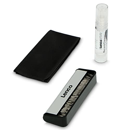 Image of Lenco TTA-3IN1-3 in 1 Vinyl Cleaning Kit | Record Maintenance Brush, Liquid and Anti-Static Cloth