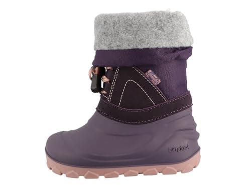 Image of Lurchi Joel Barefoot Snow Boot, Purple, 3 UK