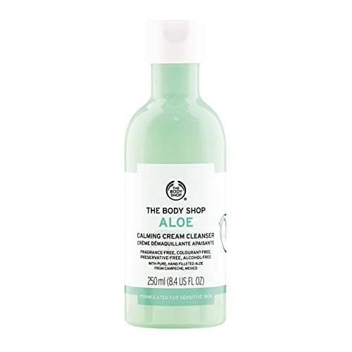 Image of the body shop aloe calming cream cleanser 250ml