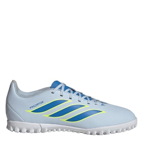 Image of adidas Kids Club Astro Turf Football Boots Blue/Yellow 4 UK Child