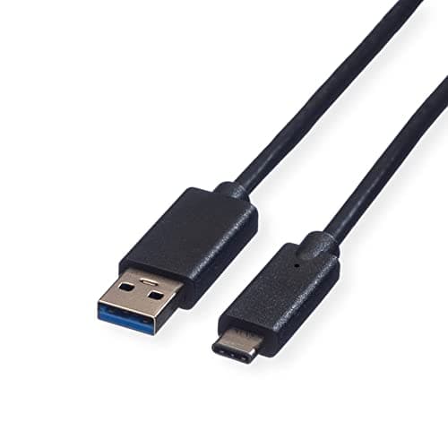 Image of Best Price Square USB CABLE, 3.1 TYPE A TO C, PLUG, 1M 11.02.9011 By ROLINE