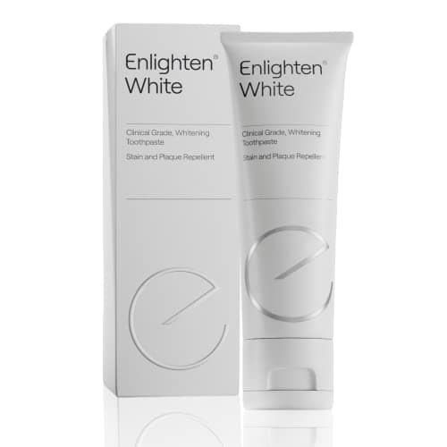 Image of Enlighten White - Whitening Toothpaste with Fluoride, 75 ml - Advanced Enamel Protection and Stain Removal, Restores Shine and Improves Colour - Recommended by Dentists