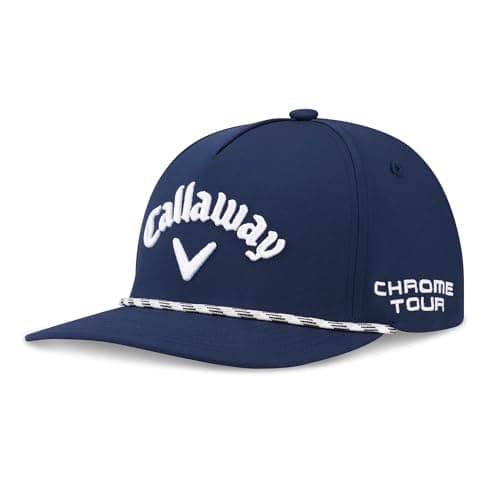 Image of Callaway Mens Ta Performance Pro Rope Golf Cap, Navy