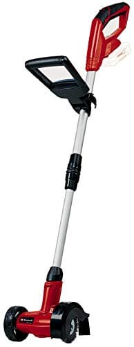 Image of Einhell Cordless Patio Cleaner 18V Power X-Change, Adjustable Telescopic Long Handle, Replaceable Brushes (Nylon And Steel Included), Without Battery GC-CC 18 Li Solo