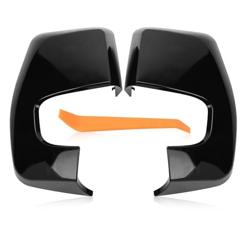 Image of Left and Right Door Wing Mirror Cover for Transit/Tourneo Custom 2012- Exterior Door Side Wing Rear View Mirror Cover #BK2117K746BCXWAA 1809084 BK2117K747BBXWAA 2064127