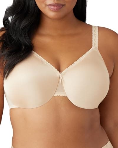 Image of Wacoal Women's Full Figure Simple Shaping Minimizer Bra, Naturally Nude, 36DD UK