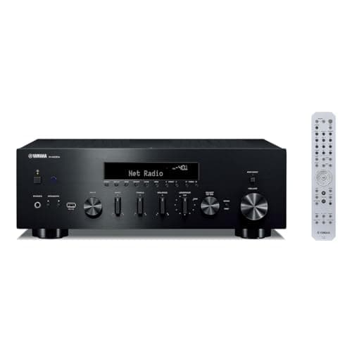 Image of Yamaha R-N600A Network Receiver with Streaming, Phono and Built-in DAC, Black