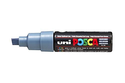 Image of Posca UNI-BALL MARKER PEN PC-8K SLATE GREY - SINGLE PEN