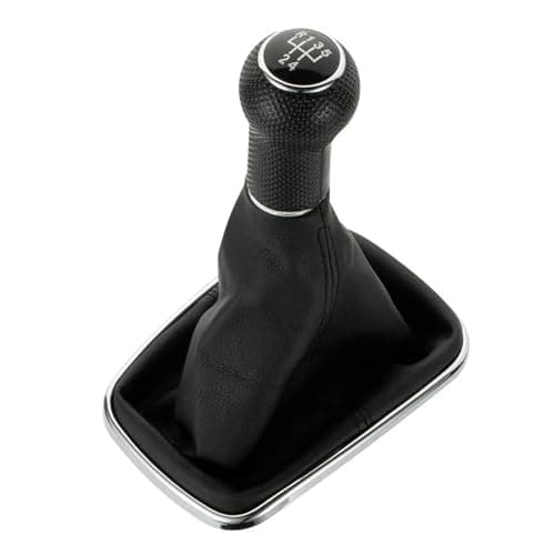 Image of AWGNTQQ Car Gear Shift Lever Car 5/6 Speed 12mm Gear Shift Knob Lever Shifter Gaiter Boot for VW for Golf for Bora for Jetta for GTI for MK4