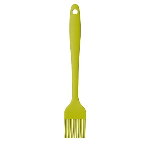 Image of Kitchen Craft Colourworks Silicone Mini Pastry Brush, 20 cm - Green
