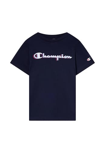 Image of Champion Boy's Legacy Boy - Big Logo T-Shirt, Blue, 13-14 Years
