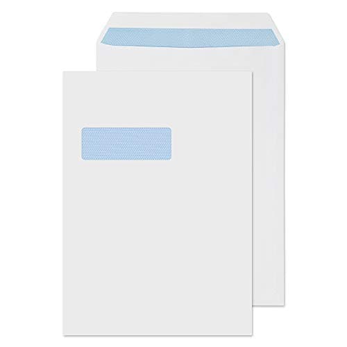 Image of Blake Purely Everyday C4 324 x 229 mm 100 gsm Pocket Self Seal Window Envelopes (13892) White - Pack of 250