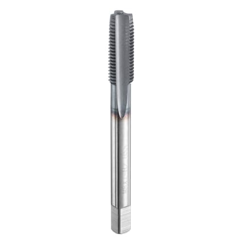 Image of sourcing map M8x1 Metric Thread Tap 6542 Cobalt High-Speed Steel TiCN Coated Plug Tap Right Hand Straight Flutes Screw Threading Hand Tap